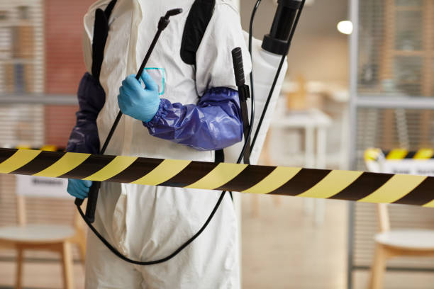Professional Unattended Death Cleanup technician working in Nelson, NE